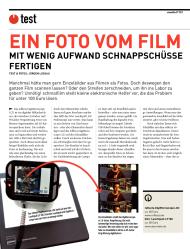 schmalfilm: Ein Foto vom Film (Ausgabe: 1)