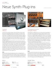 Beat: Neue Synth-Plug-ins (Ausgabe: 4)