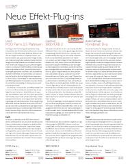 Beat: Neue Effekt-Plug-ins (Ausgabe: 4)