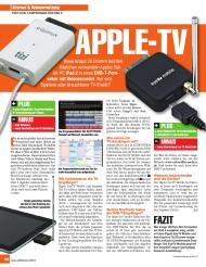 Audio Video Foto Bild: Apple-TV (Ausgabe: 4)