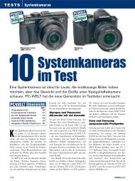 PC-WELT: 10 Systemkameras im Test (Ausgabe: 4)