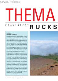Wandermagazin: Praxistest: Rucksäcke (Ausgabe: Nr. 156 (Januar/Februar 2011))