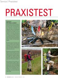 Wandermagazin: Praxistest: Rucksäcke, Taschenmesser und Multitools (Ausgabe: Nr. 162 (Januar/Februar 2012))