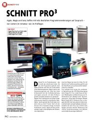 VIDEOAKTIV: Schnitt Pro³ (Ausgabe: 3/2012 (April/Mai))