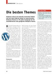 Internet Magazin: Die besten Themes (Ausgabe: 3)