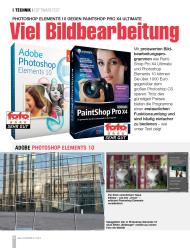 fotoMAGAZIN: Viel Bildbearbeitung fürs Geld (Ausgabe: Nr. 2 (Februar 2012))