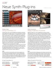 Beat: Neue Synth-Plug-ins (Ausgabe: 5)