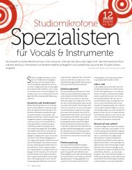 Beat: Spezialisten für Vocals & Instrumente (Ausgabe: 5)