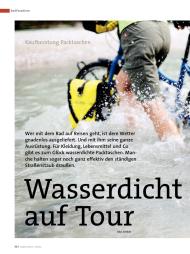 Radfahren: Wasserdicht auf Tour (Ausgabe: Spezial RadParadiese (1/2012))