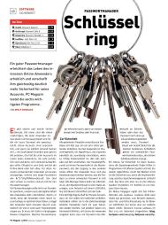 PC Magazin/PCgo: Schlüsselring (Ausgabe: 4)