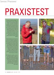 Wandermagazin: Praxistest: Superleichte Windjacken und Wanderstöcke (Ausgabe: Nr. 164 (Mai/Juni 2012))