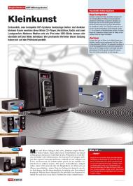 HiFi Test: Kleinkunst (Ausgabe: 3/2012 (Mai/Juni))