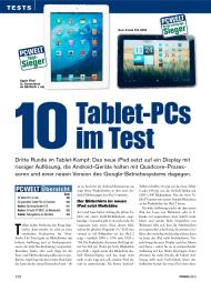 PC-WELT: 10 Tablets-PCs im Test (Ausgabe: 6)