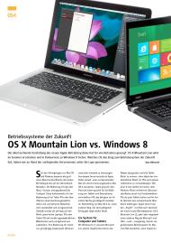 MAC LIFE: OS X Mountain Lion vs. Windows 8 (Ausgabe: 6)