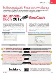 PC NEWS: Softwareduell: Finanzverwaltung (Ausgabe: Nr. 4 (Juni/Juli 2012))