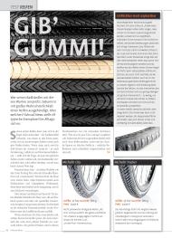 Fahrrad News: Gib' Gummi! (Ausgabe: 3)