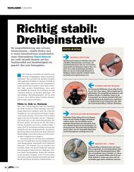 DigitalPHOTO: Richtig stabil: Dreibeinstative (Ausgabe: 7)