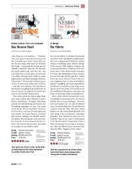 BÜCHER: Krimis & Thriller (Ausgabe: 3/2012 (Mai/Juni))