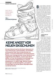 SkiMAGAZIN: Keine Angst vor neuen Skischuhen (Ausgabe: 5)