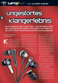 MP3 flash: Ungestörtes Klangerlebnis (Ausgabe: 3)