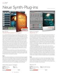 Beat: Neue Synth-Plug-ins (Ausgabe: 7-8/2012)