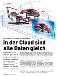 PC Magazin/PCgo: In der Cloud sind alle Daten gleich (Ausgabe: 8)