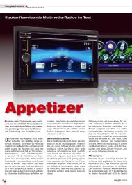 CAR & HIFI: Appetizer (Ausgabe: 5/2012 (September/Oktober))