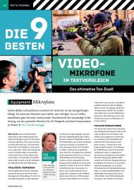 videofilmen: Die 9 besten Videomikrofone im Testvergleich (Ausgabe: 6)