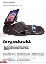 digital home: Angedockt (Ausgabe: 3/2012 (September/Oktober))