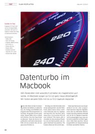 Macwelt: Datenturbo im Macbook (Ausgabe: 10)