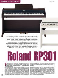 OKEY: Roland RP301 / F-120 (Ausgabe: Nr. 104 (Januar/Februar 2012))