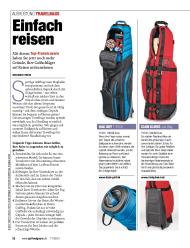 GOLFMAGAZIN: Einfach reisen (Ausgabe: Nr. 11 (November 2012))
