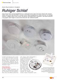 Heimwerker Praxis: Ruhiger Schlaf (Ausgabe: 6/2012 (November/Dezember))