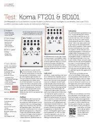 Beat: Koma FT201 & BD 101 (Ausgabe: 12)