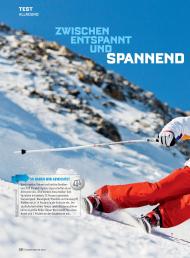 SkiMAGAZIN: Zwischen entspannt und spannend (Ausgabe: 5/2012 (November))
