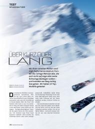 SkiMAGAZIN: Über kurz oder lang (Ausgabe: 5/2012 (November))