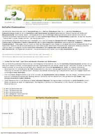 EcoTopTen: EcoTopTen-Waschmaschinen (Vergleichstest)