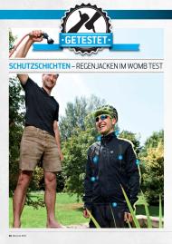 World of MTB: Schutzschichten - Regenjacken im WOMB Test (Ausgabe: 10)