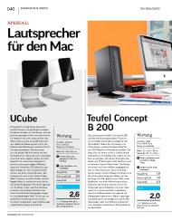 MAC LIFE: Lautsprecher für den Mac (Ausgabe: 1)