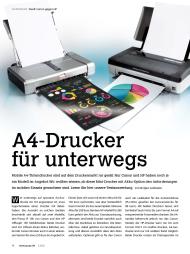 PCgo: A4-Drucker für unterwegs (Ausgabe: 12)