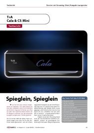 AV-Magazin.de: T+A Cala & CS Mini: Spieglein, Spieglein (Vergleichstest)