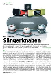PC Magazin/PCgo: Sängerknaben (Ausgabe: Spezial 53 Ultrabooks)
