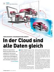 PC Magazin/PCgo: In der Cloud sind alle Daten gleich (Ausgabe: Spezial 53 Ultrabooks)
