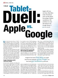 PC Magazin/PCgo: Tablet-Duell: Apple vs. Google (Ausgabe: 1)
