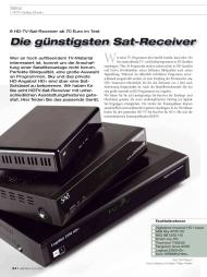 Heimkino: Die günstigsten Sat-Receiver (Ausgabe: 2-3/2013 (Februar/März))