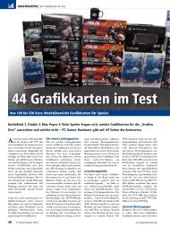 PC Games Hardware: 44 Grafikkarten im Test (Ausgabe: 8)