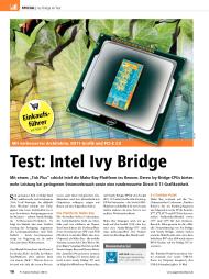 PC Games Hardware: Test: Intel Ivy Bridge (Ausgabe: 6)
