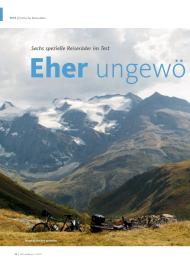 Radfahren: Eher ungewöhnlich (Ausgabe: 3/2013 (März))