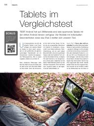 PAD & PHONE: Tablets im Vergleichstest (Ausgabe: 1)