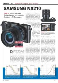 FOTOTEST: Systeme ohne Sucher (APS-C-Format) (Ausgabe: Nr. 2 (März/April 2013))